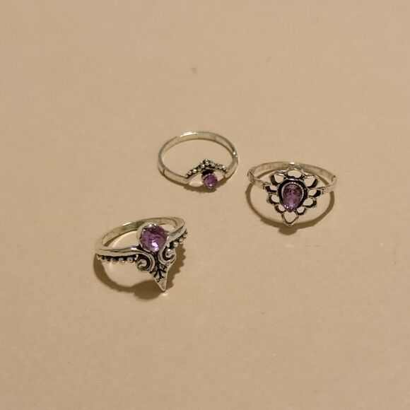 Boho ring set N1204 - Picture 1 of 2